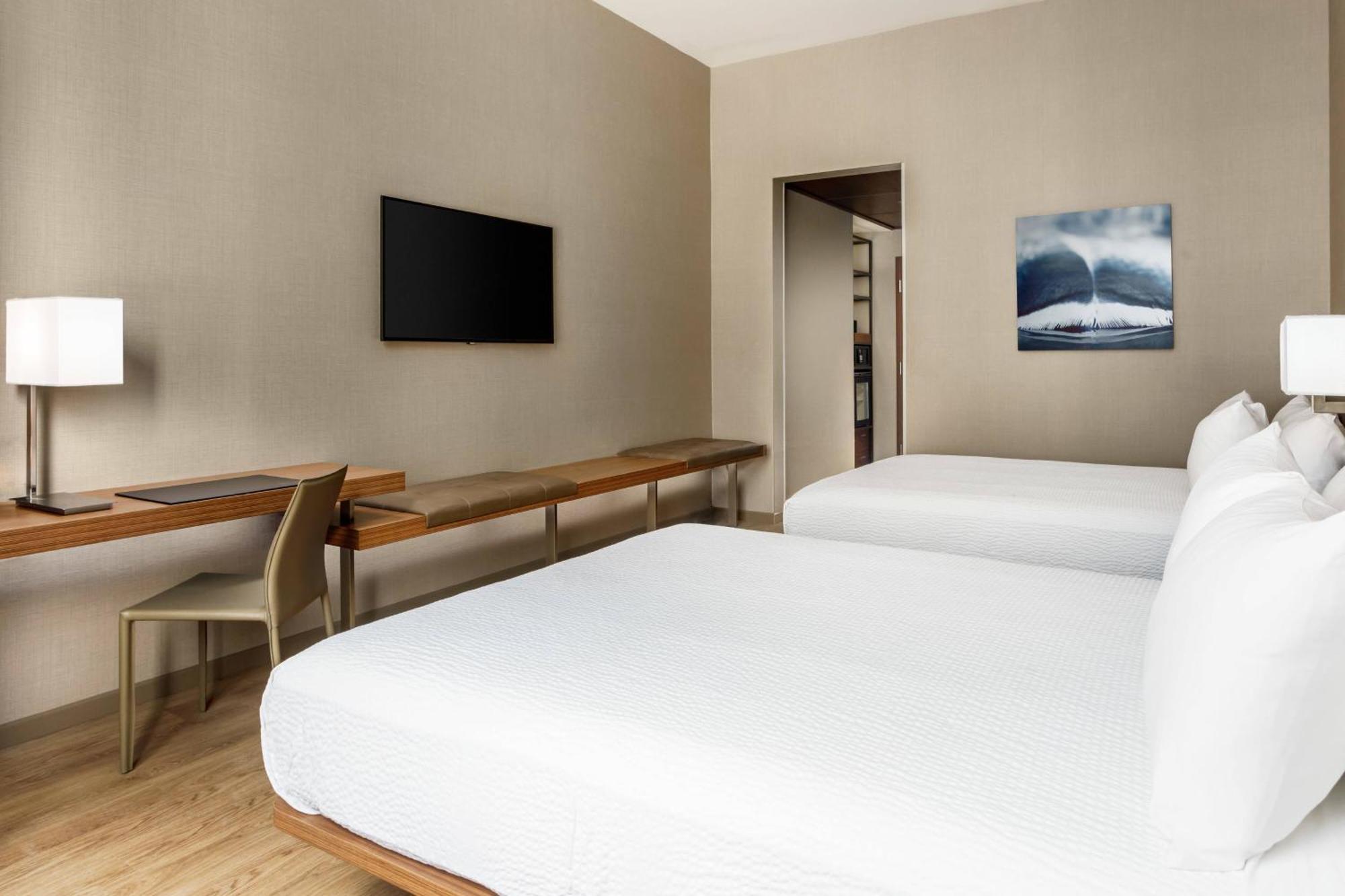 Queen Room with Two Queen Beds and Bay View